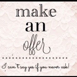 Make me an offer !! I’m open to offers 💕💕💕